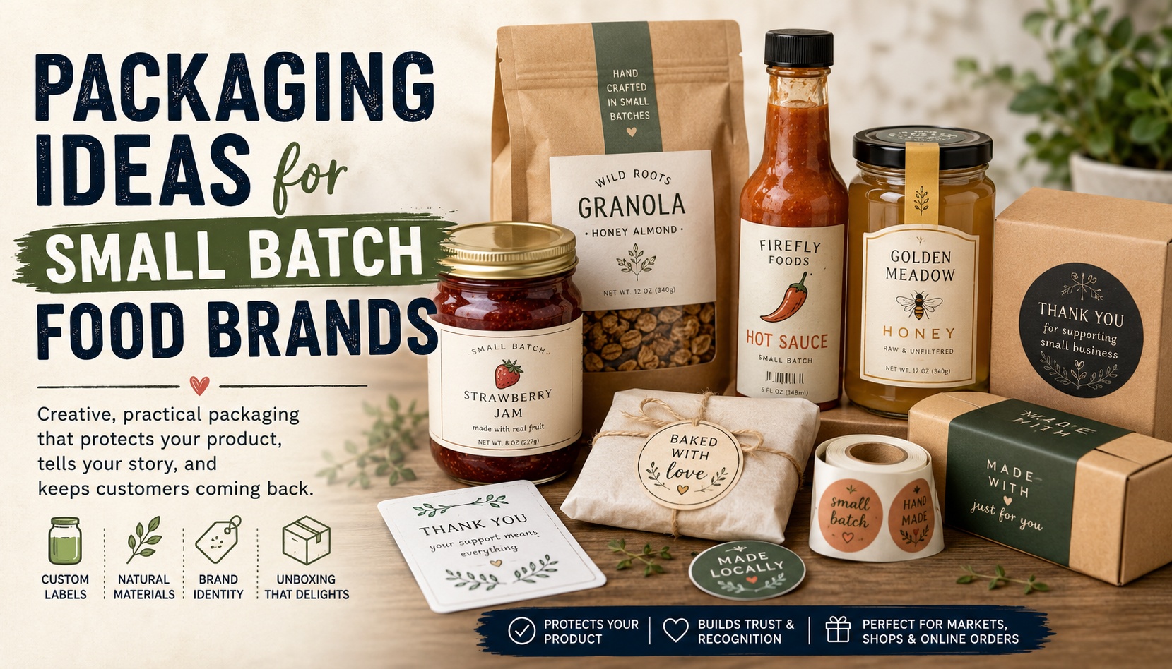Read more about the article Packaging Ideas for Small Batch Food Brands