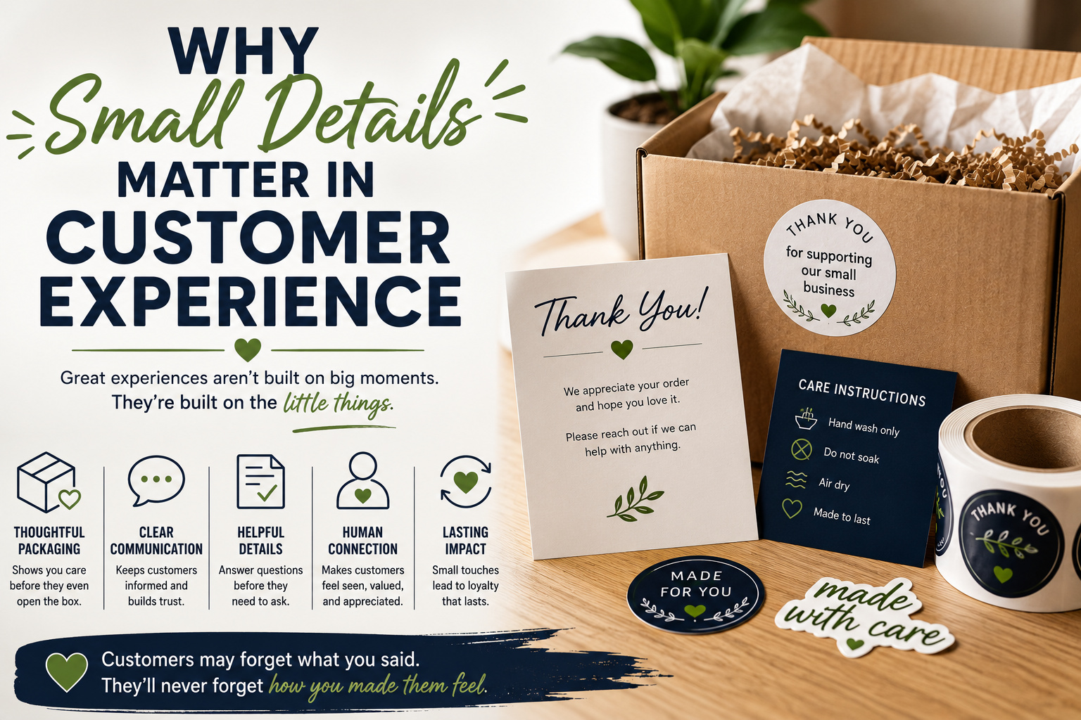 Read more about the article Why Small Details Matter in Customer Experience