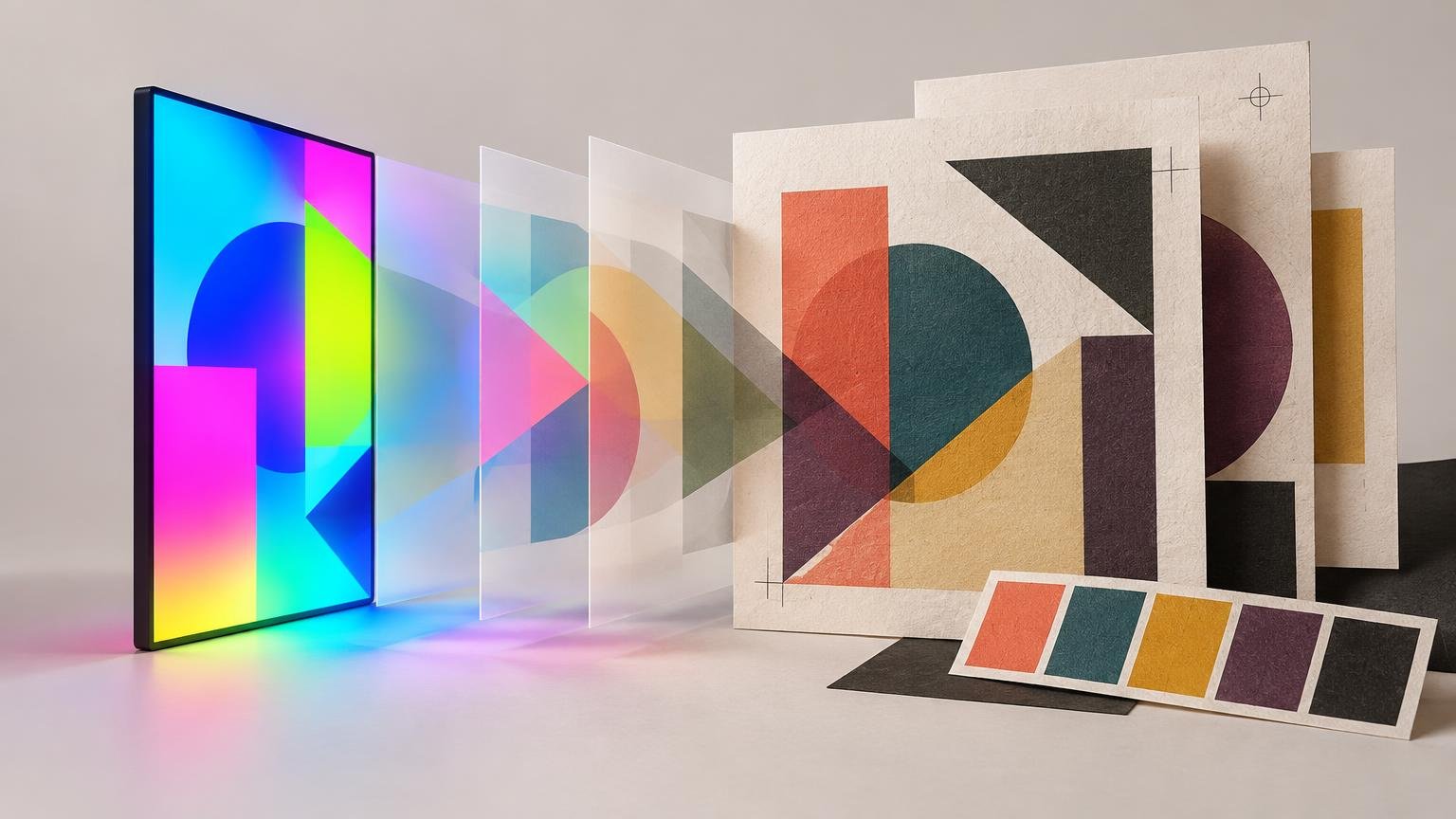 You are currently viewing Why Bright RGB Colors Look Duller in Print—and What Designers Should Do About It